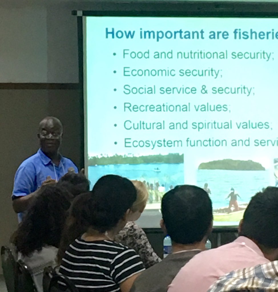 Rashid Sumaila at IMBeR 2016